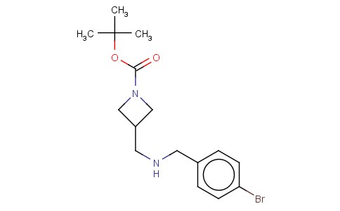 1-BOC-3-[(4-BROMOBENZYL-AMINO)-METHYL]-AZETIDINE